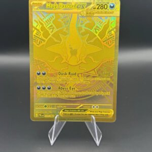 Pokemon TCG Pitch Black Mega Darkrai ex Gold Mega Hyper Rare 120/084