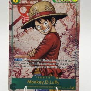 Monkey D Luffy OP13-118 SEC RED Alt Art One Piece Carrying On His Will English
