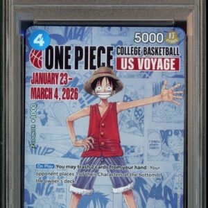 2026 One Piece EN College Basketball US Voyage #055 Monkey D Luffy PSA 10