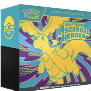 Pokemon TCG Mega Evolution Ascended Heroes Elite Trainer Box Sealed New MegaBox