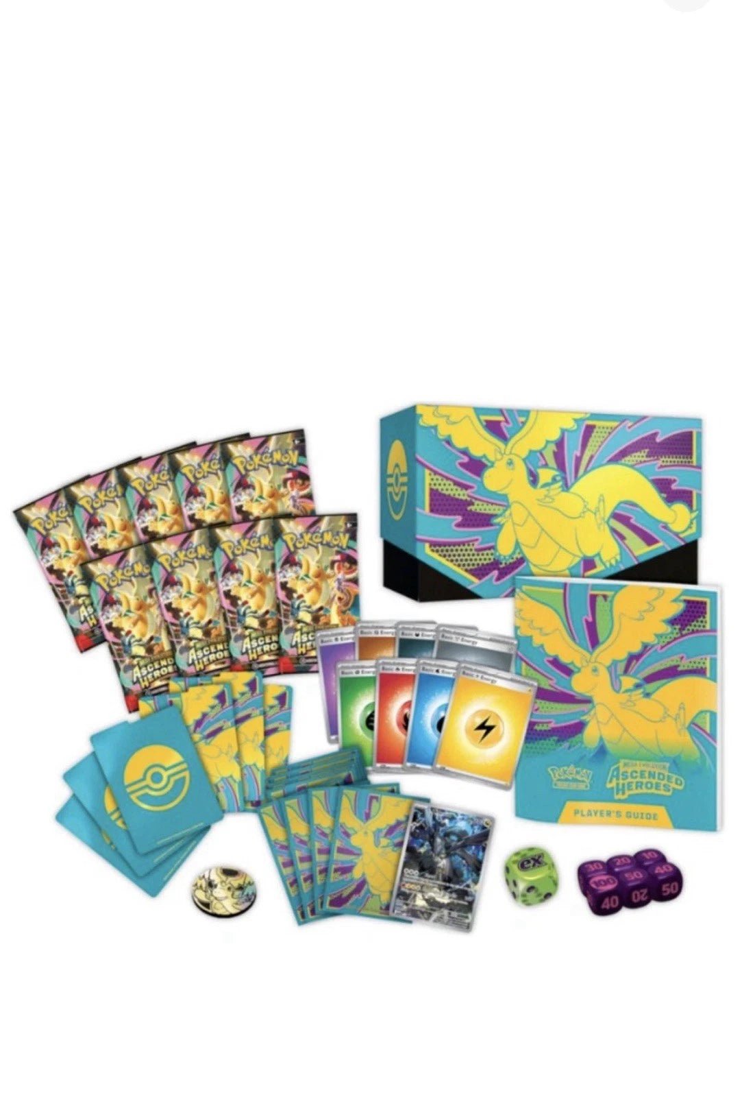 Pokemon TCG Mega Evolution Ascended Heroes Elite Trainer Box Sealed New MegaBox - Image 2