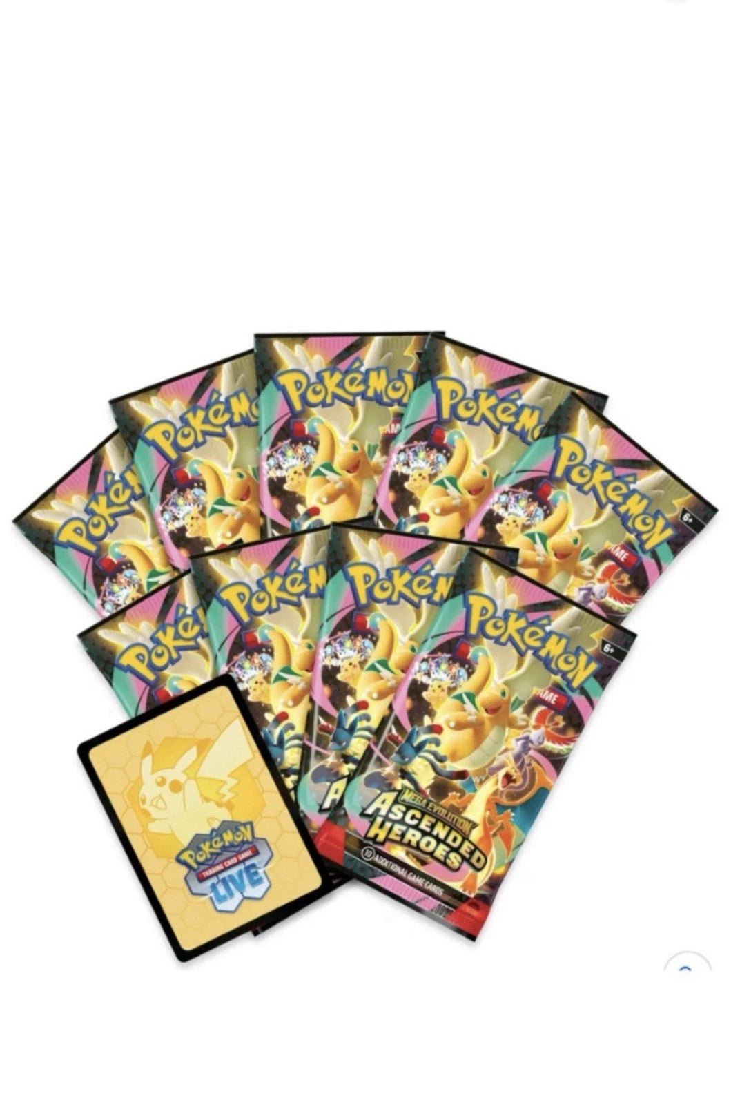 Pokemon TCG Mega Evolution Ascended Heroes Elite Trainer Box Sealed New MegaBox - Image 4