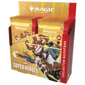 MTG Marvel Super Heroes Collector Booster Box Magic: The Gathering Sealed