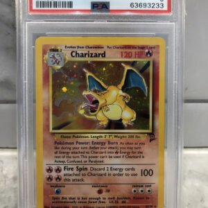 2000 Pokemon TCG - Base Set 2 II - Holo Charizard #4 - PSA 5 EX